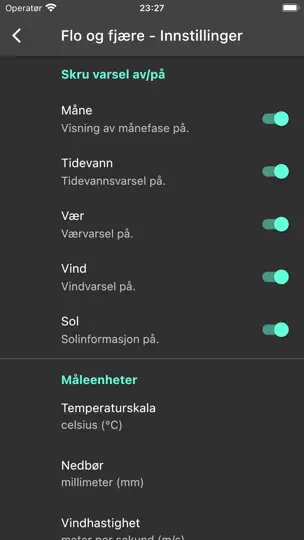 Flo Og Fjære: Tidevann & Vær iPhone-skjermbilde 7