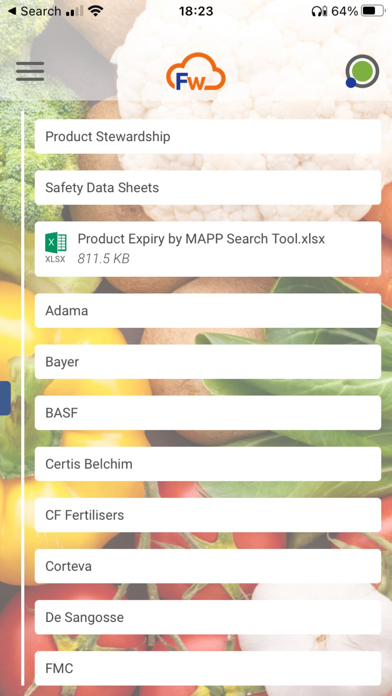 Fieldwise Cloud Screenshot
