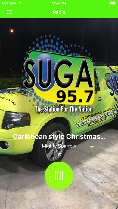 Suga 95.7 FM Screenshot