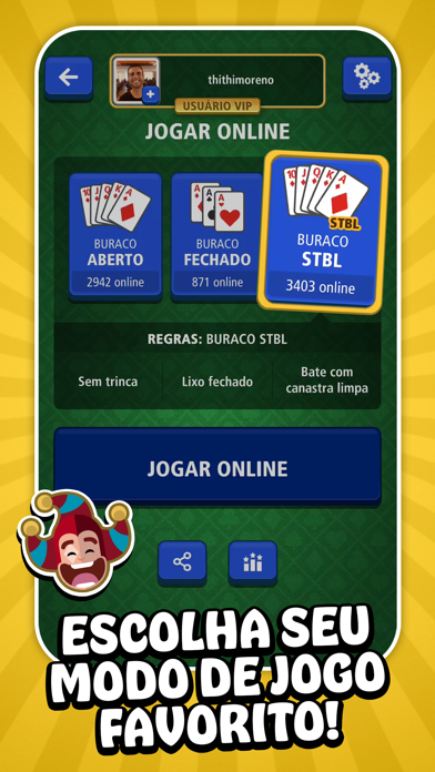 Buraco Jogatina: Jogo de Carta Screenshot