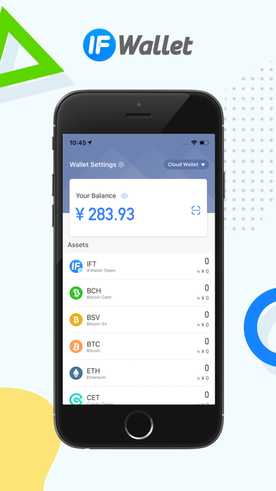 IFWallet-Crypto coins & tokens screenshot 3