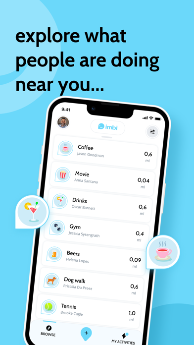 imbi: spontaneous meet ups Screenshot 4 - AppWisp.com