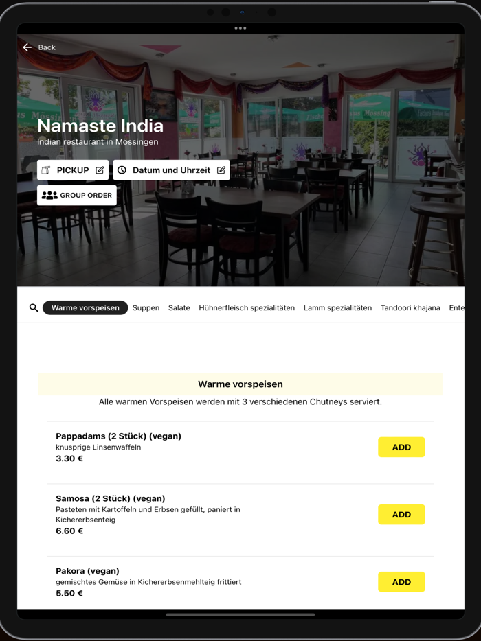 Namaskar india Mössingen