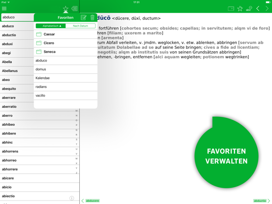 Screenshot #6 pour Wörterbuch Latein - Deutsch