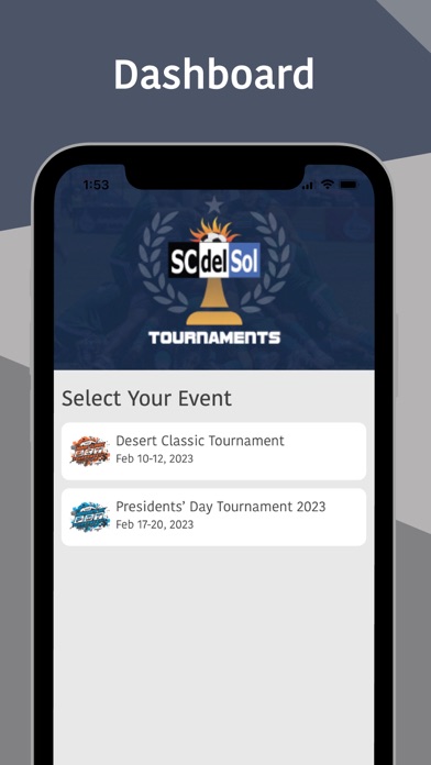 Sc Del Sol Tournaments Screenshot