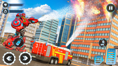 Fire Fighting Robot Transform Screenshot