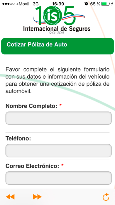 Móvil ISeguros Screenshot
