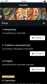 How to cancel & delete mamamia pizza and pasta 1