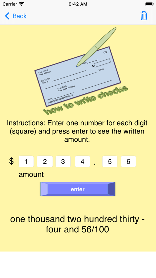 #6. write checks (iOS) 由: Sigma Sky, LLC