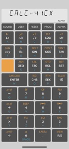 Crimson Calculator 41cx screenshot #2 for iPhone