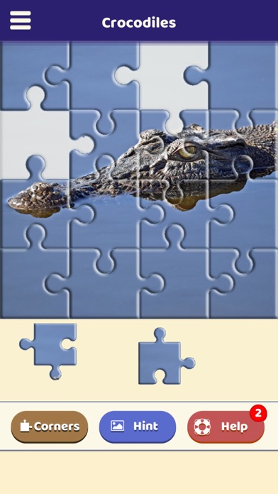 Crocodile Lovers Puzzle Screenshot