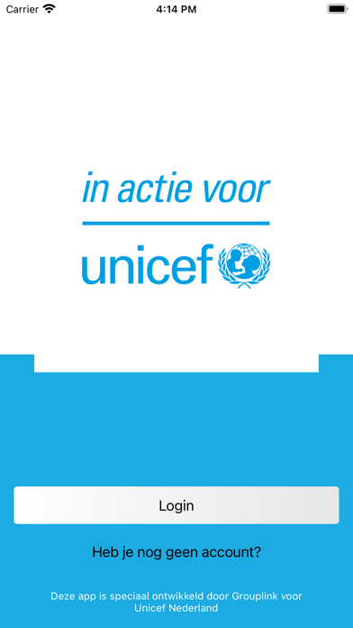 UNICEF Actienetwerk NL Screenshot