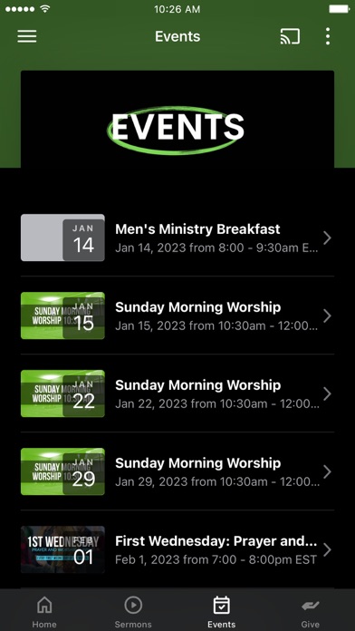 Faith Community Church Clayton Screenshot