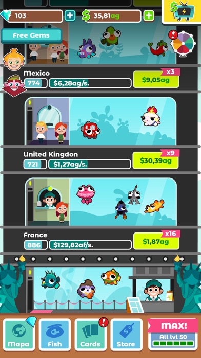 Idle Fish - Aquarium Games Screenshot