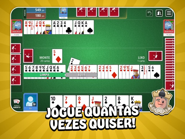 Buraco Jogatina: Jogo de Carta para iPhone - Download