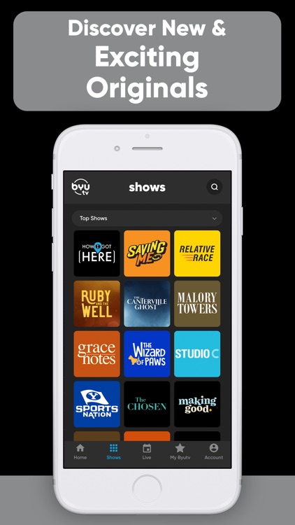 BYUtv: Stream Live TV & Movies screenshot-5