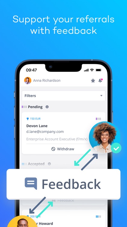 My Referrals | Radancy screenshot-3