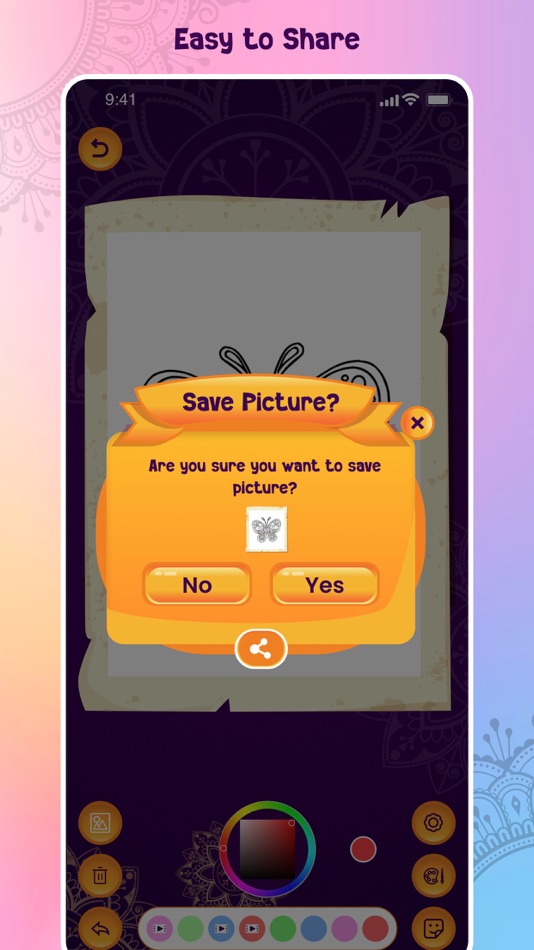 #4. Mandala Coloring Art Book (iOS) 由: Capermint Technologies Private Limited