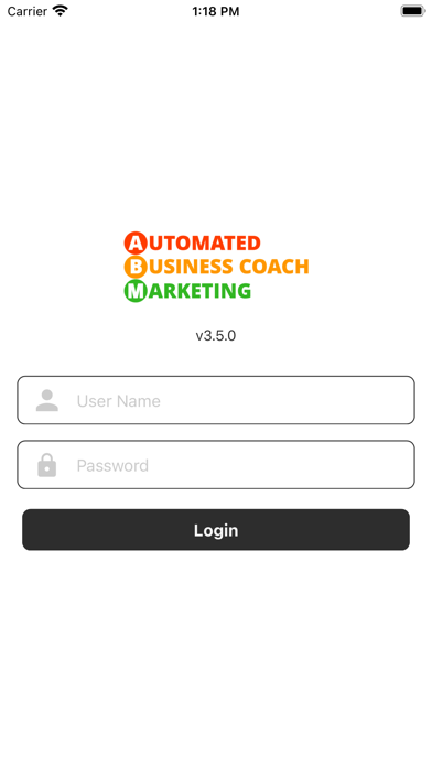 Business Coach Marketing Screenshot