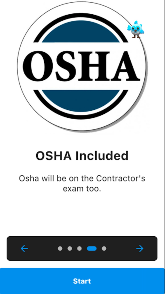 Contractor exam prep