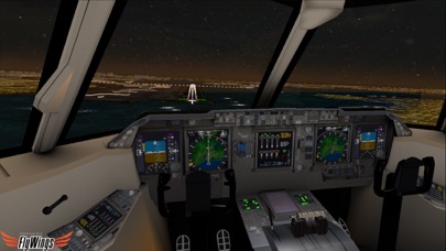 Flight Simulator Night Fly Screenshot