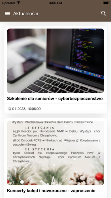 Gmina Chrząstowice Screenshot