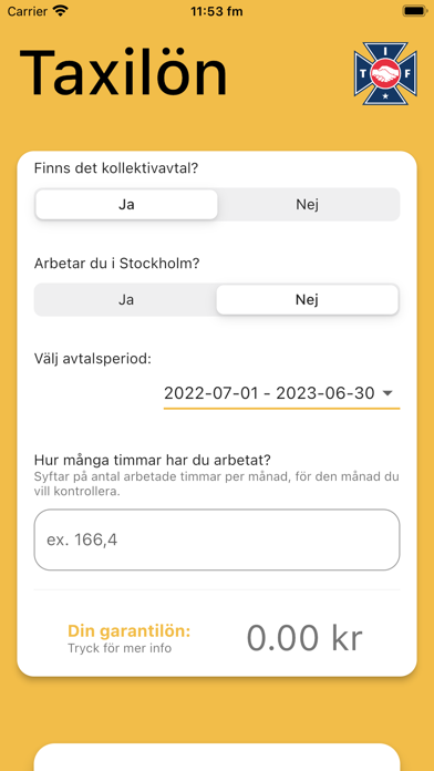 Taxilön Screenshot