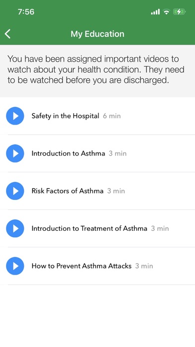 Patient Services - Alliance Screenshot