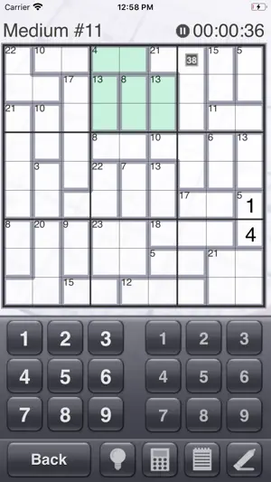 Killer Sudoku! screenshot 5