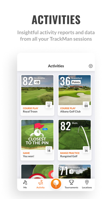 TrackMan Golf Screenshot