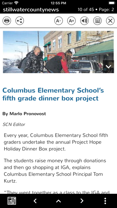 Stillwater County News Screenshot