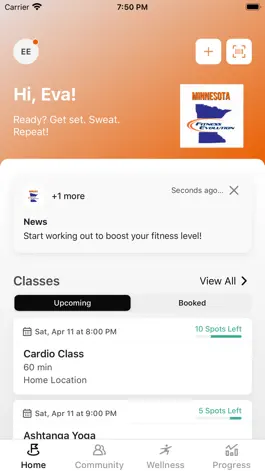 Game screenshot Fitness Evolution MN apk