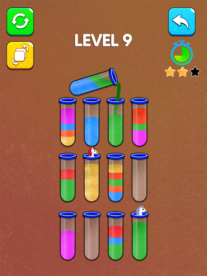 Glitter Color Sort Puzzle