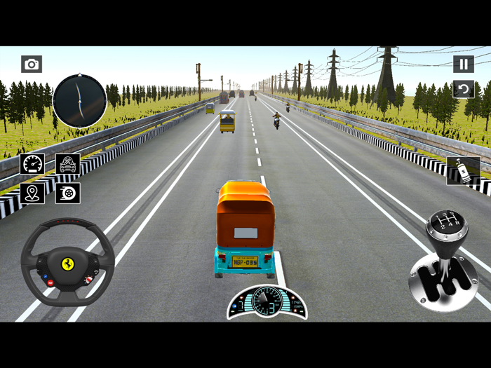 Indian Auto Rickshaw Game 3d