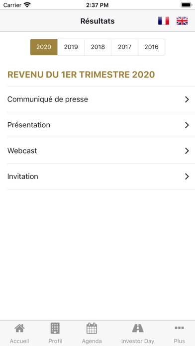 Screenshot #3 pour Publicis IR