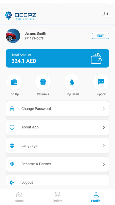 Beepz App Screenshot