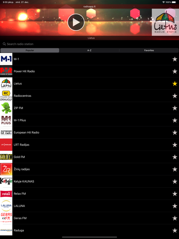 Screenshot #5 pour Radio LT