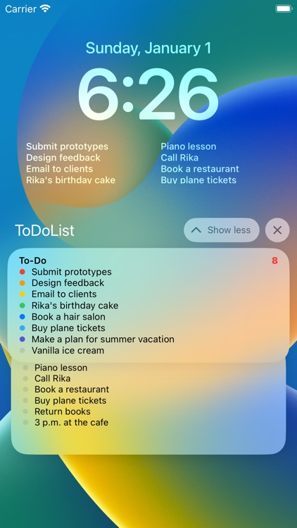 To-Do List Widget Reminders screenshot-3