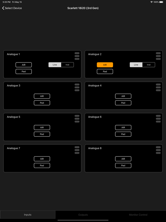 Screenshot #5 pour Focusrite Control