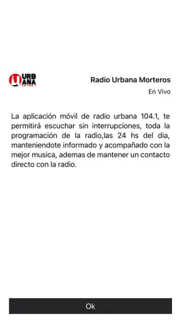 Game screenshot Radio Urbana Morteros 104.1 hack