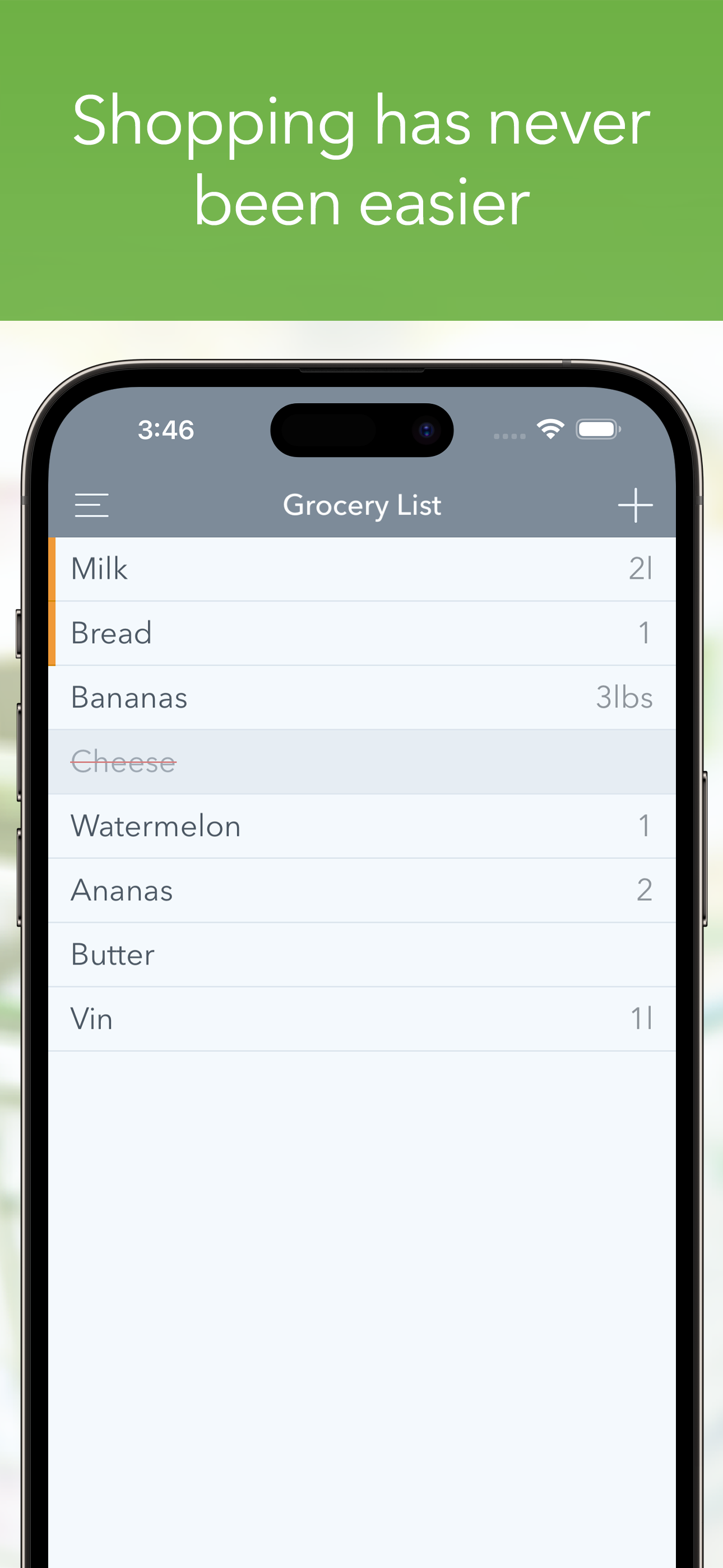 MyGrocery Shopping List