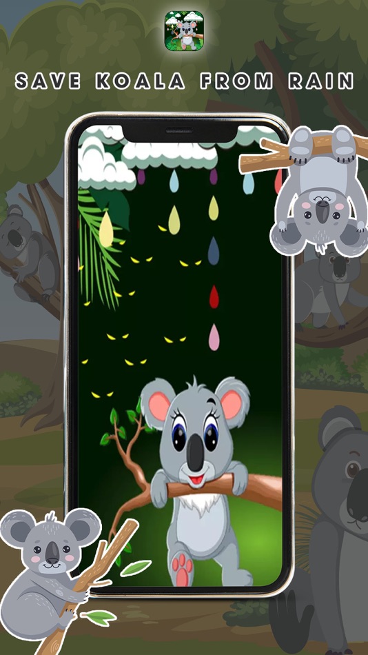 #1. Save Koala From Rain (iOS) 由: PT Patel