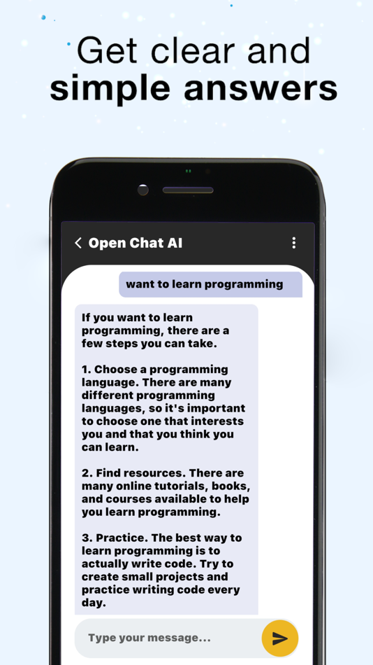 #4. AI ChatBot - Open Chat App (iOS) 게시자: Krushna Sanghani