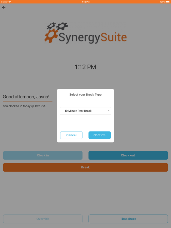 Screenshot #5 pour Clocking by SynergySuite