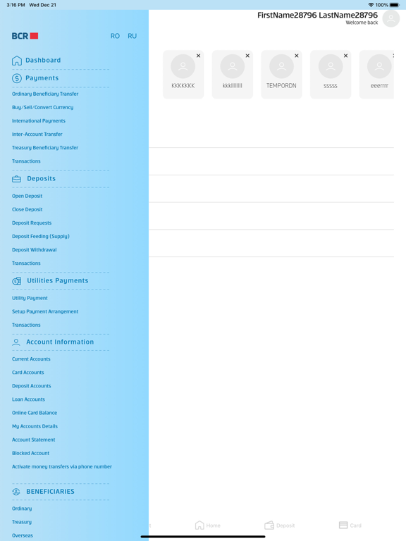 Screenshot #5 pour Personal Mobile 24Banking