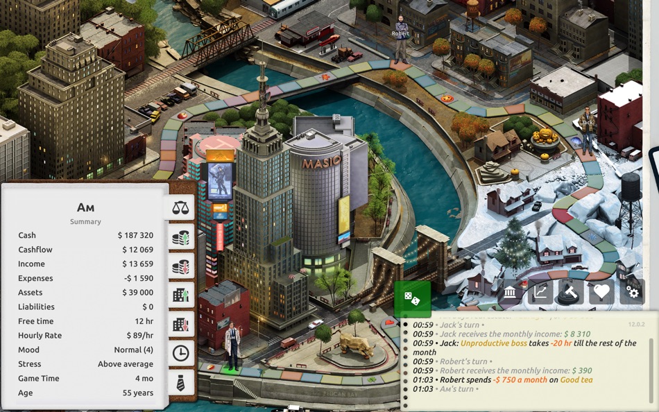 #1. Timeflow: Sim Money (macOS) 由: Look Book, Inc