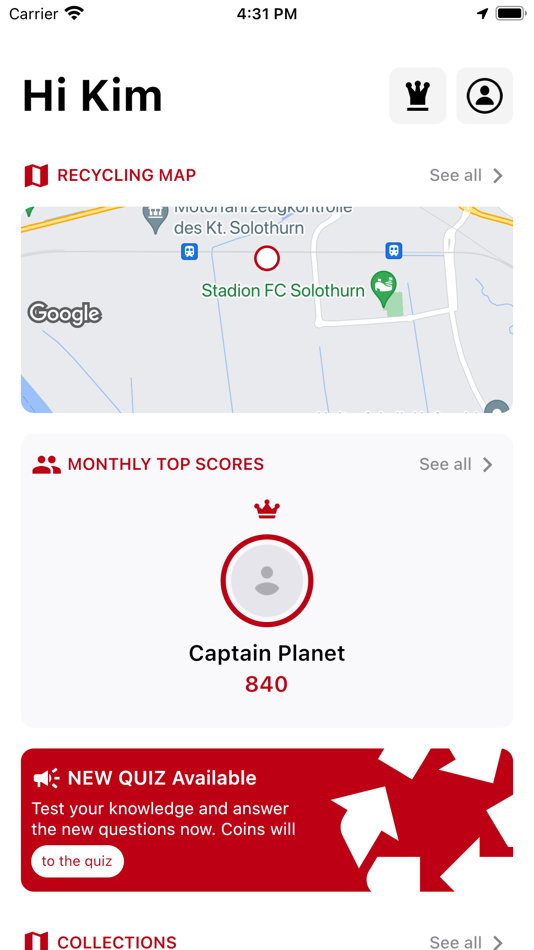 #1. Recycling Map (iOS) 由: Igora-Genossenschaft für Aluminium-Recycling