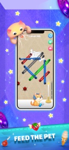 Feed The Pet: Rubber Puzzle screenshot #1 for iPhone