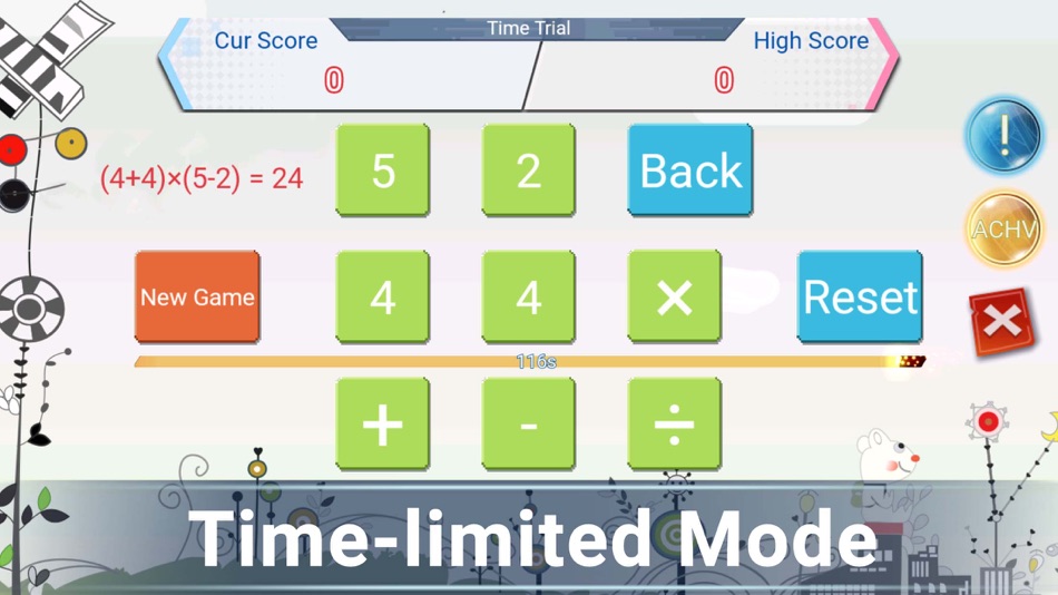 #3. Maths 24 point poker games (iOS) 由: 云飞 李
