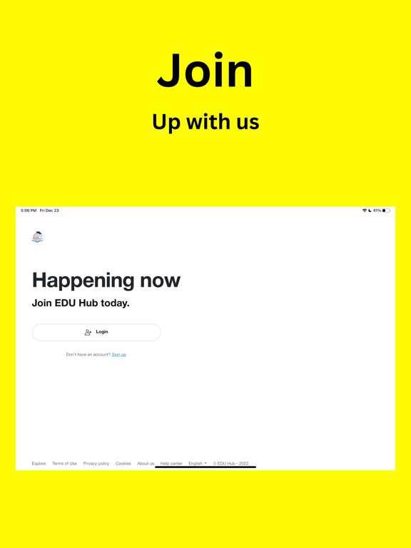 TSI EDU Hub iPad screenshot 1 - Education app